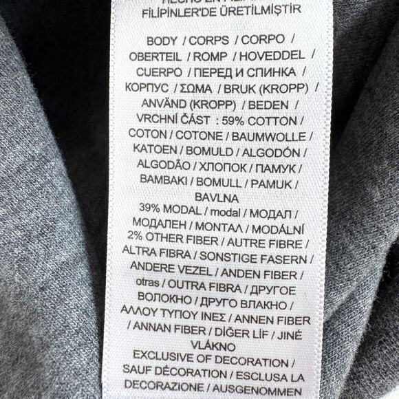 Polo Ralph Lauren Mens Pullover Knit Long Sleeve Top Stripes Cotton Blend Gray - Picture 6 of 7